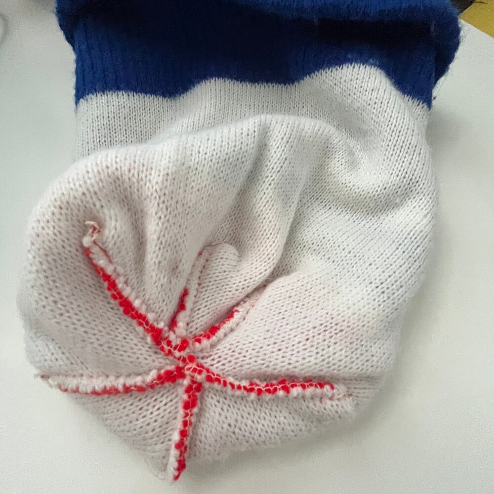 Vintage 1970s Knit Pepsi Stocking Cap Winter Beanie Hat TF9 - Picture 6 of 6